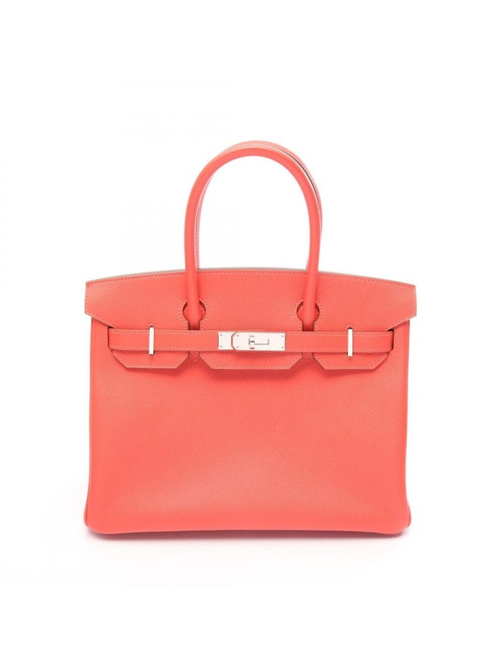 Hermes Handbag Birkin 30 Rose Jaipur Calfskin